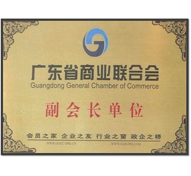 廣東省商業聯合會副會長單位